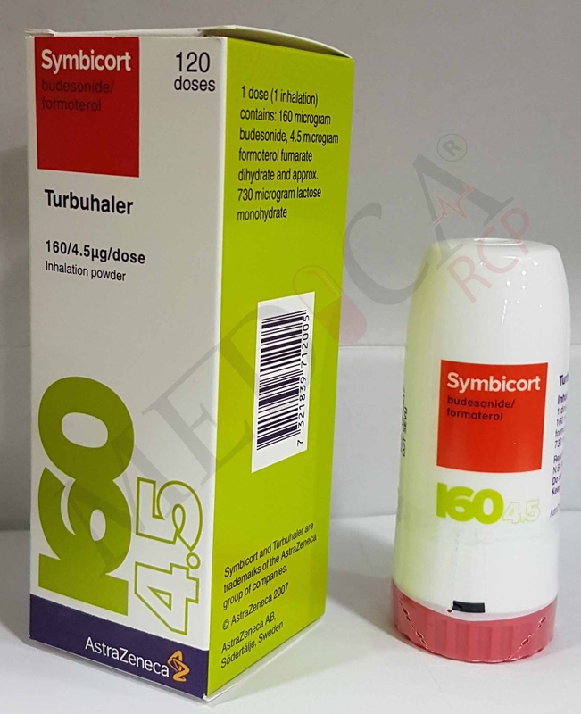 Medica Rcp Symbicort Turbuhaler 16045µg Indications Side Effects